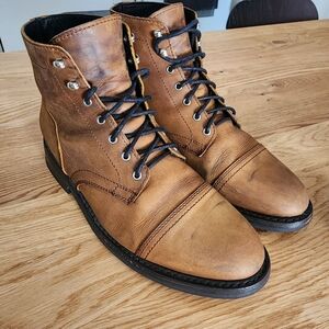 Men's Thursday Brown Leather Boots